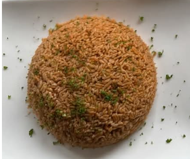 Portion riz Pilao épices douces (jollof)